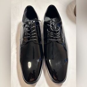 Aldo Glossy Black Men's Oxfords